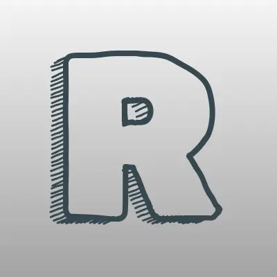 Relax, парикмахерская, лого-визитка